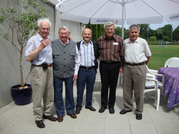 Paul Kaltwasser, Paul Weidel, Georg Stenzel, Erich Tenzer, Hans Jockel